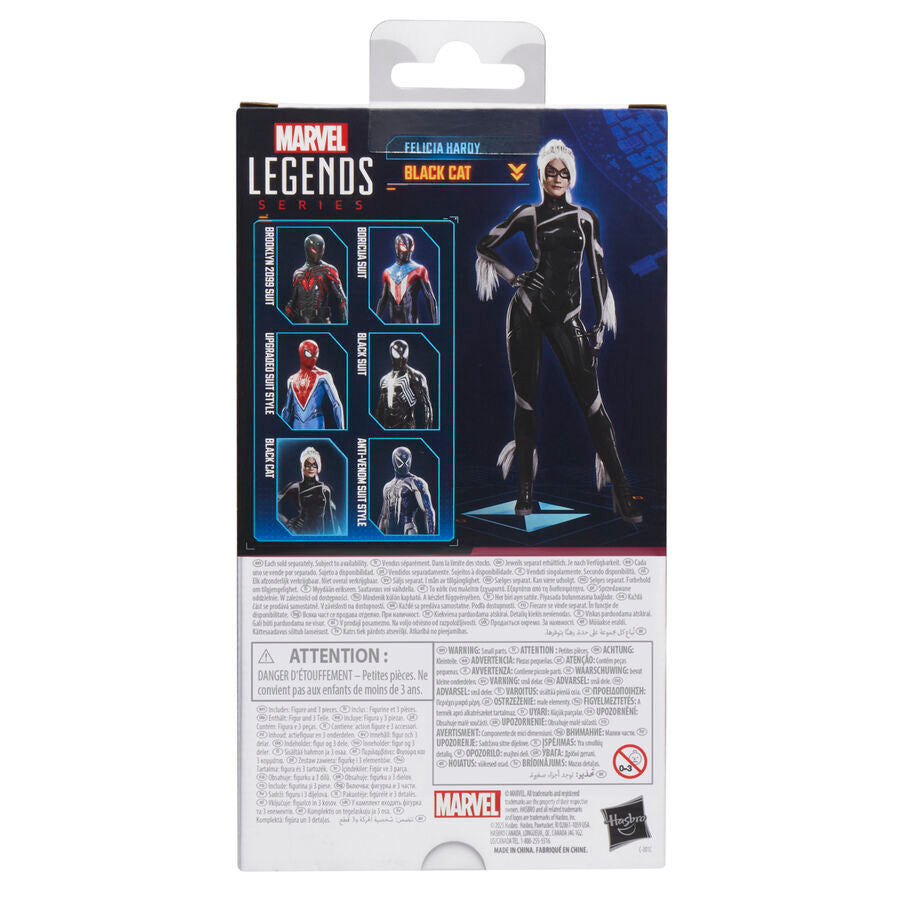 Figura Felicia Hardy Black Cat Spider-Man 2 Marvel Legends 15 cm