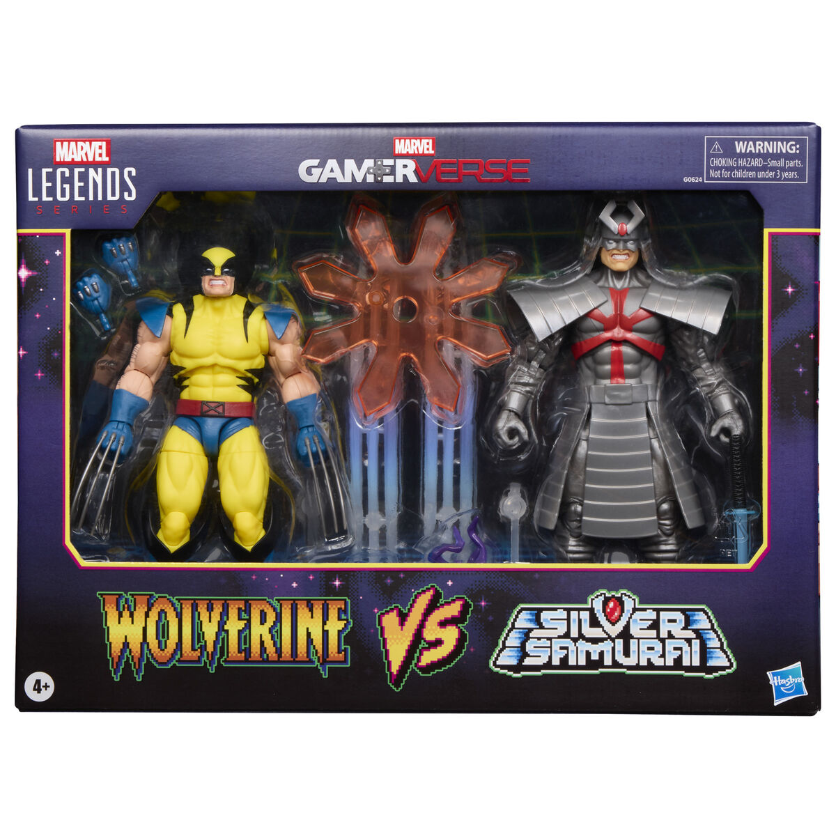 Blister 2 Figuras Wolverine & Silver Samurai Gameverse Marvel Legends 15 cm