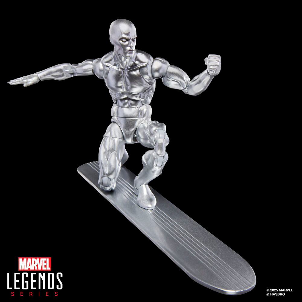 Figura Estela Plateada The Silver Surfer Marvel Legends Series 15 cm