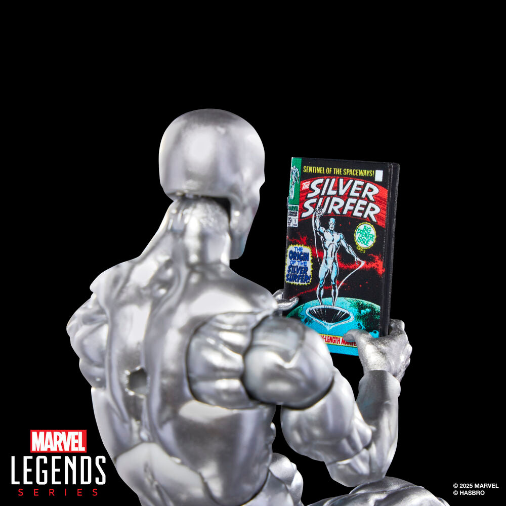 Figura Estela Plateada The Silver Surfer Marvel Legends Series 15 cm
