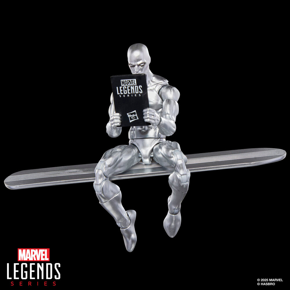 Figura Estela Plateada The Silver Surfer Marvel Legends Series 15 cm