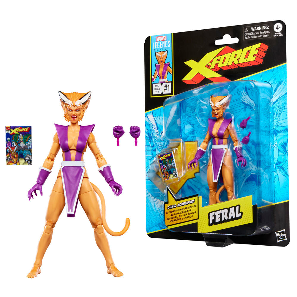 Figura Feral X-Force Marvel Legends Series 15 cm