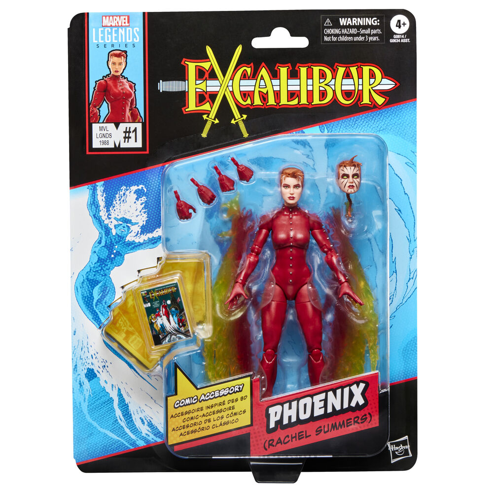 Figura Phoenix Rachel Summers Excalibur Marvel Legends Series 15 cm