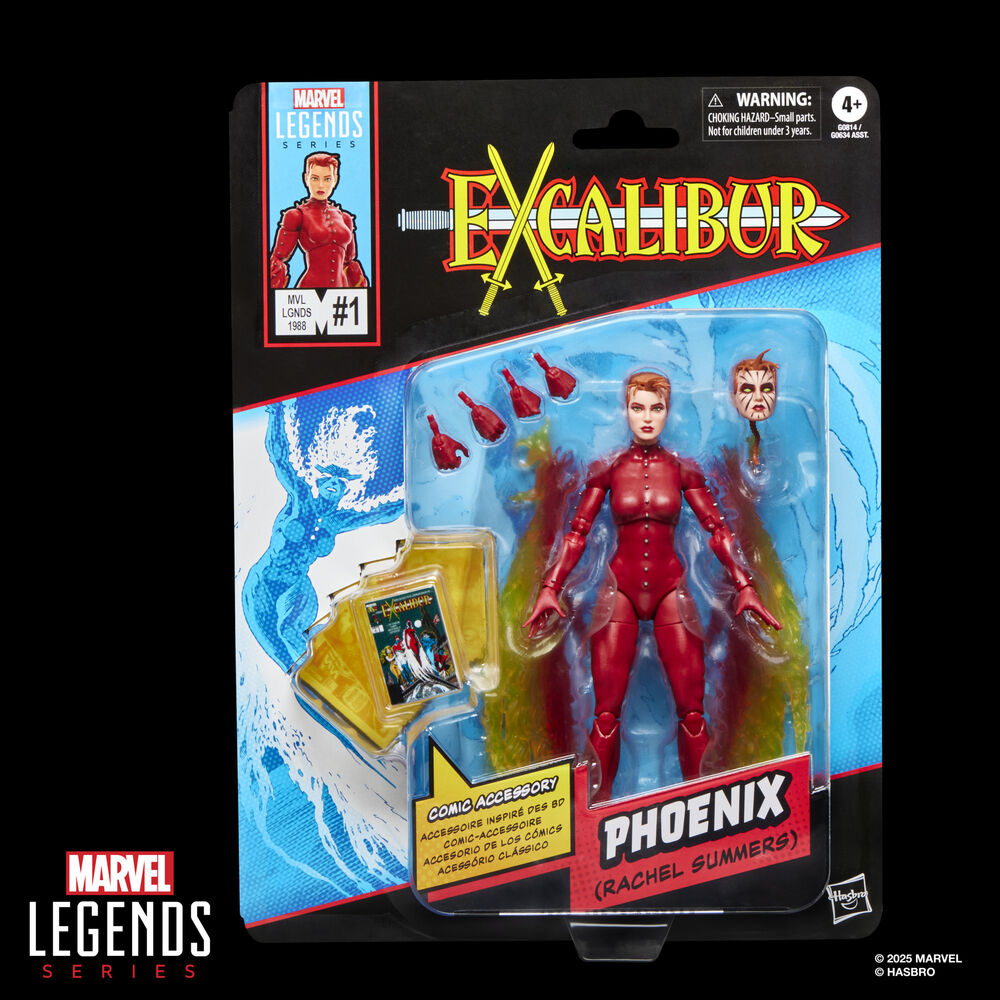 Figura Phoenix Rachel Summers Excalibur Marvel Legends Series 15 cm