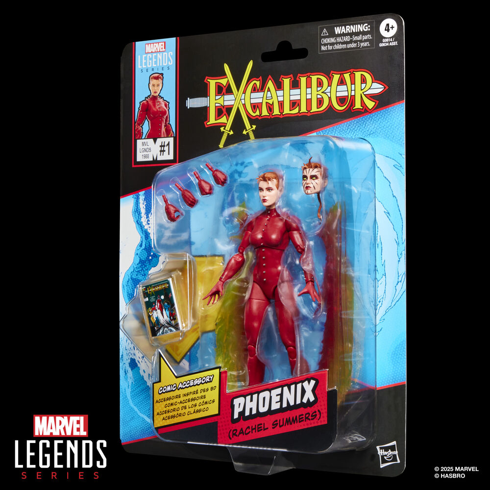 Figura Phoenix Rachel Summers Excalibur Marvel Legends Series 15 cm