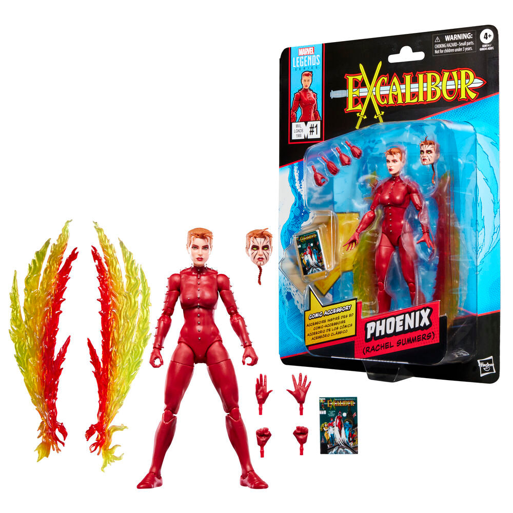 Figura Phoenix Rachel Summers Excalibur Marvel Legends Series 15 cm