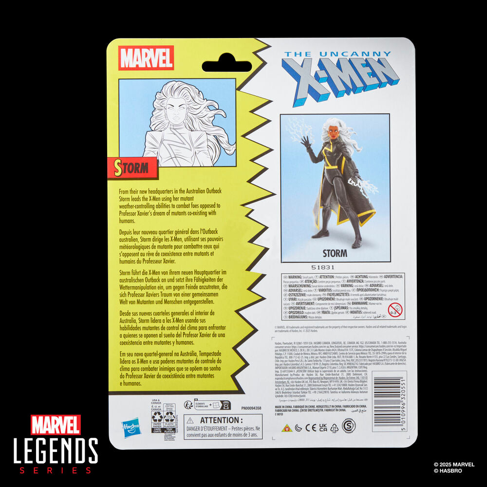 Figura Tormenta The Uncanny X-Men Marvel Comic 15 cm