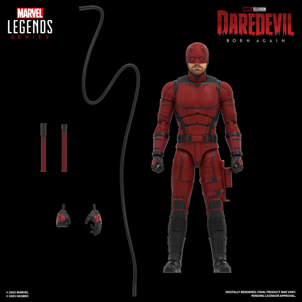 Figura Daredevil Born Again Daredevil Marvel Legends 15 cm