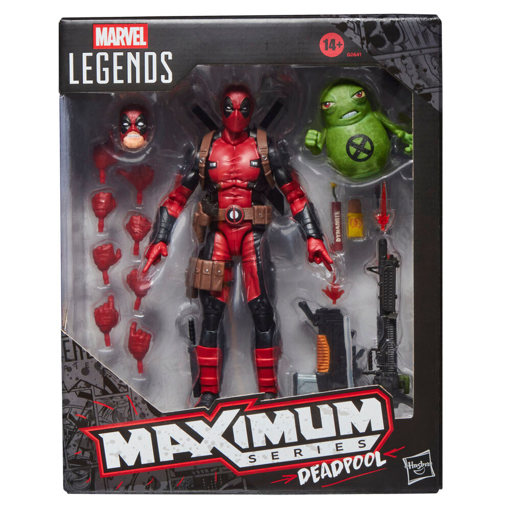 Figura Deadpool Maximun Series Marvel Legends 15 cm
