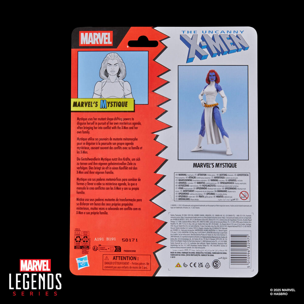 Figura Marvel's Mystique X-Men The Uncanny Marvel 15 cm