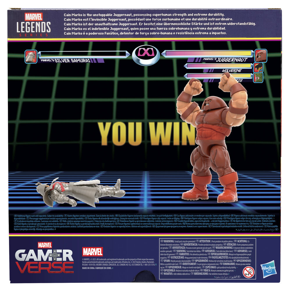 Figura Juggernaut Gameverse Marvel Legends Series 22 cm