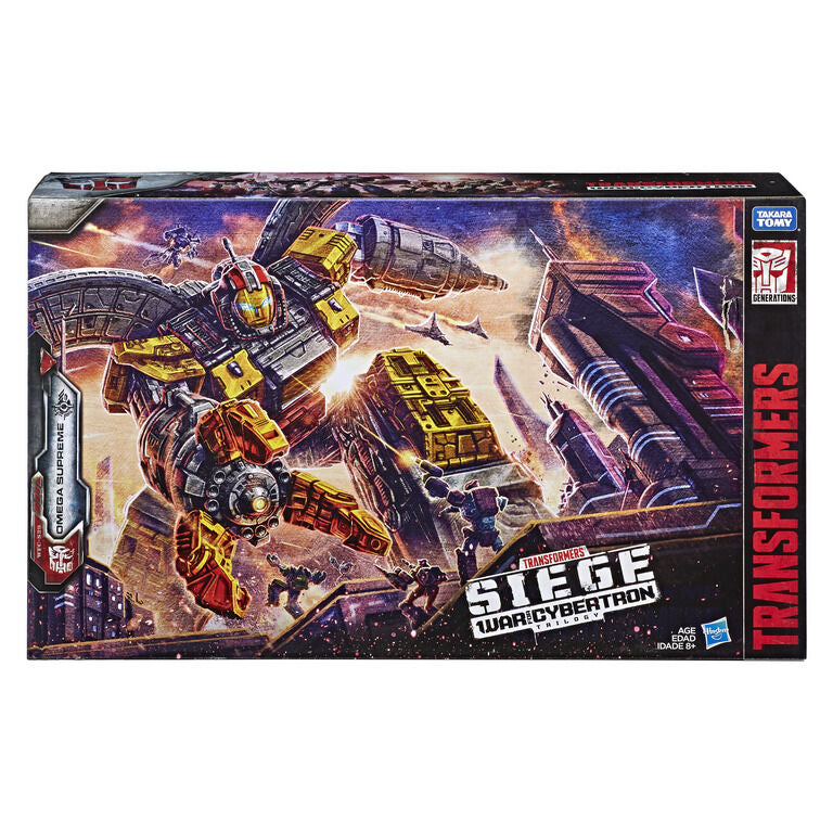 Figura Omega Supreme War Cybertron Trilogy Transformers Frikytopia