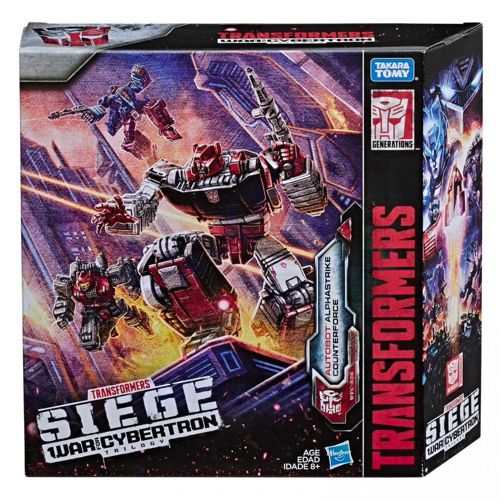 Figura Alphastrike Counterforce War For Cybertron Transformers 13 cm