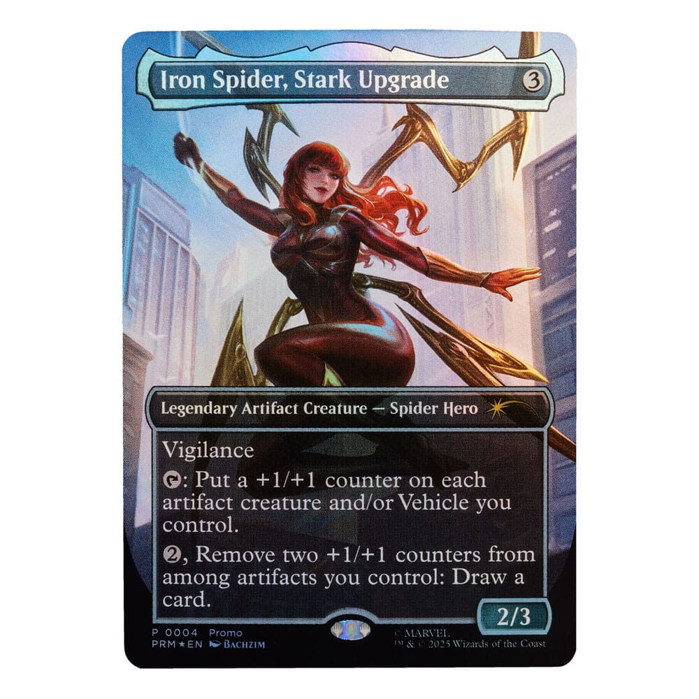 Figura Mary Jane Watson Iron Spider Magic The Gathering Spider-Man Marvel 15 cm