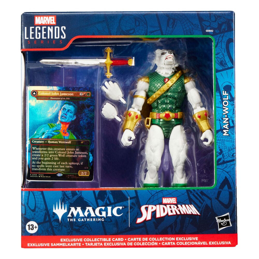 Figura Man-Wolf Magic The Gathering Spider-Man Marvel 15 cm Frikytopia