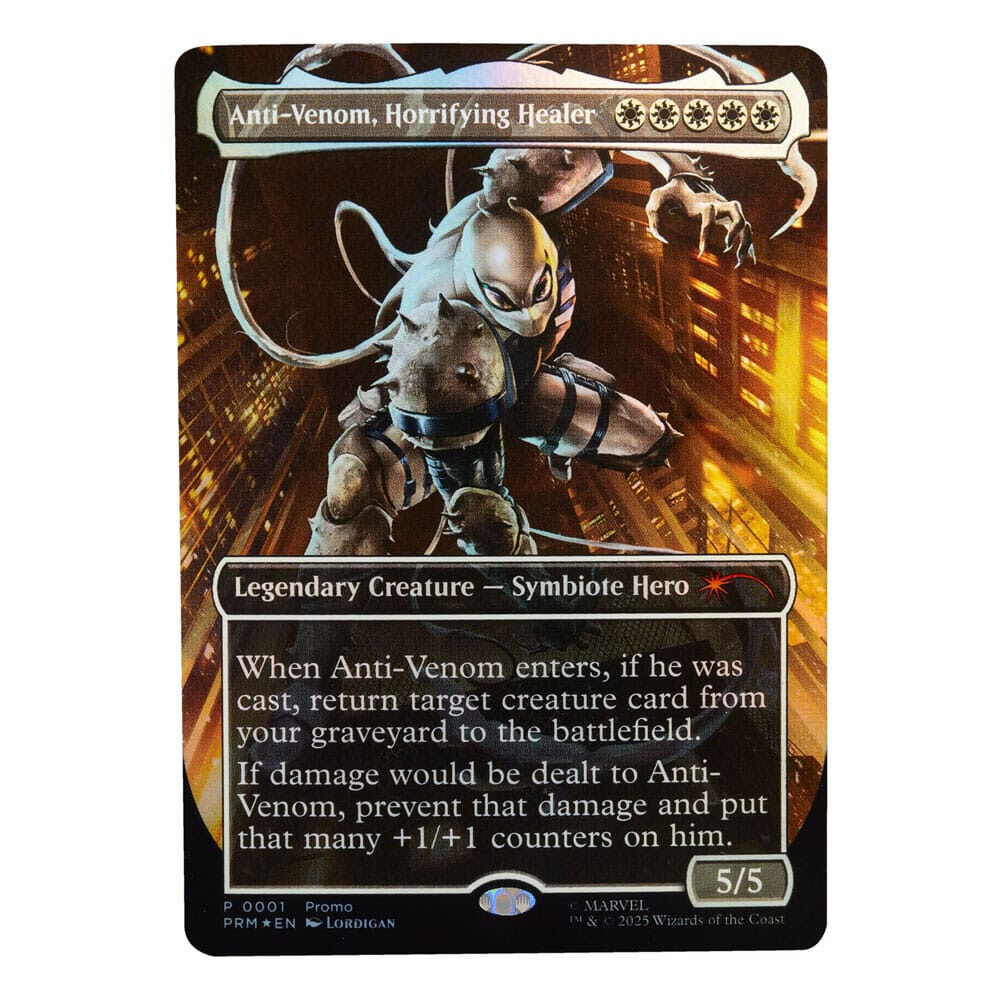 Figura Agent Anti-Venom Magic The Gathering Spider-Man Marvel 15 cm