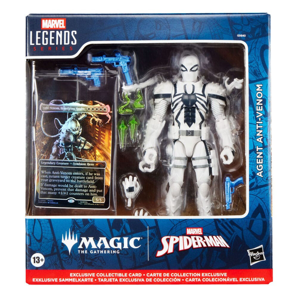 Figura Agent Anti-Venom Magic The Gathering Spider-Man Marvel 15 cm
