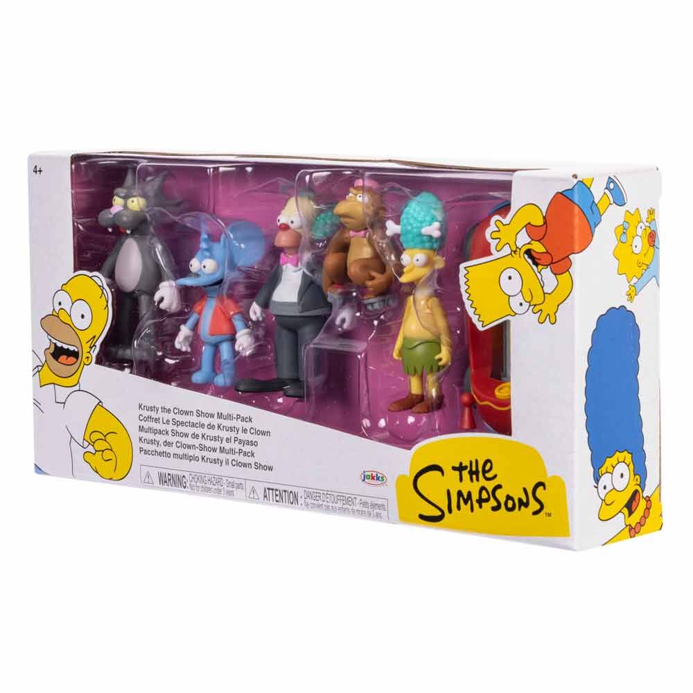 Blister 6 Figuras los Simpsons 7 cm