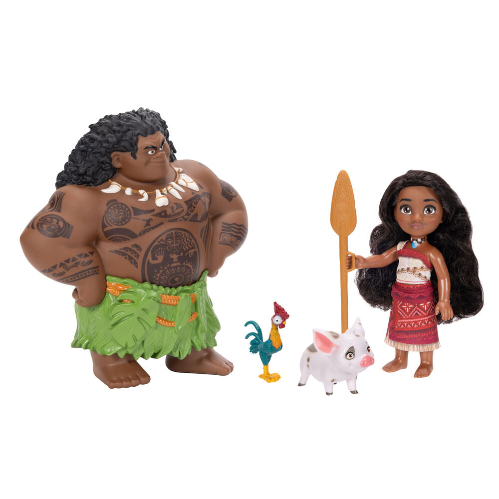 Blister Muñeca Vaiana & Maui Vaiana Moana 2 Disney 15 cm Frikytopia