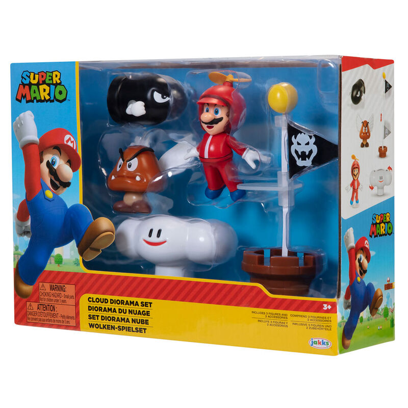 Set Diorama Nube Super Mario Nintendo