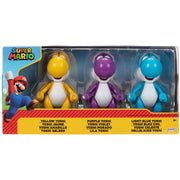 Blister 3 Figuras Yoshi Super Mario Bros 10 cm