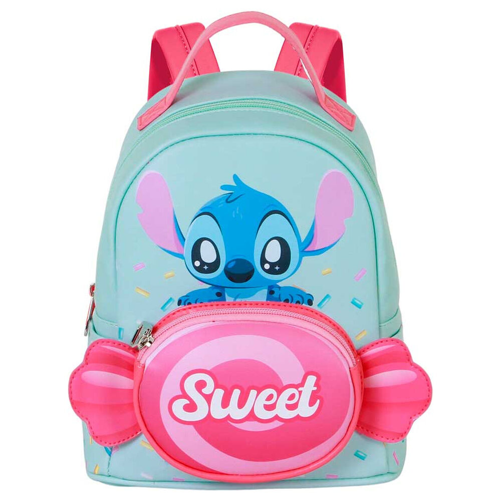 Mochila Candy Stitch Disney 25 cm
