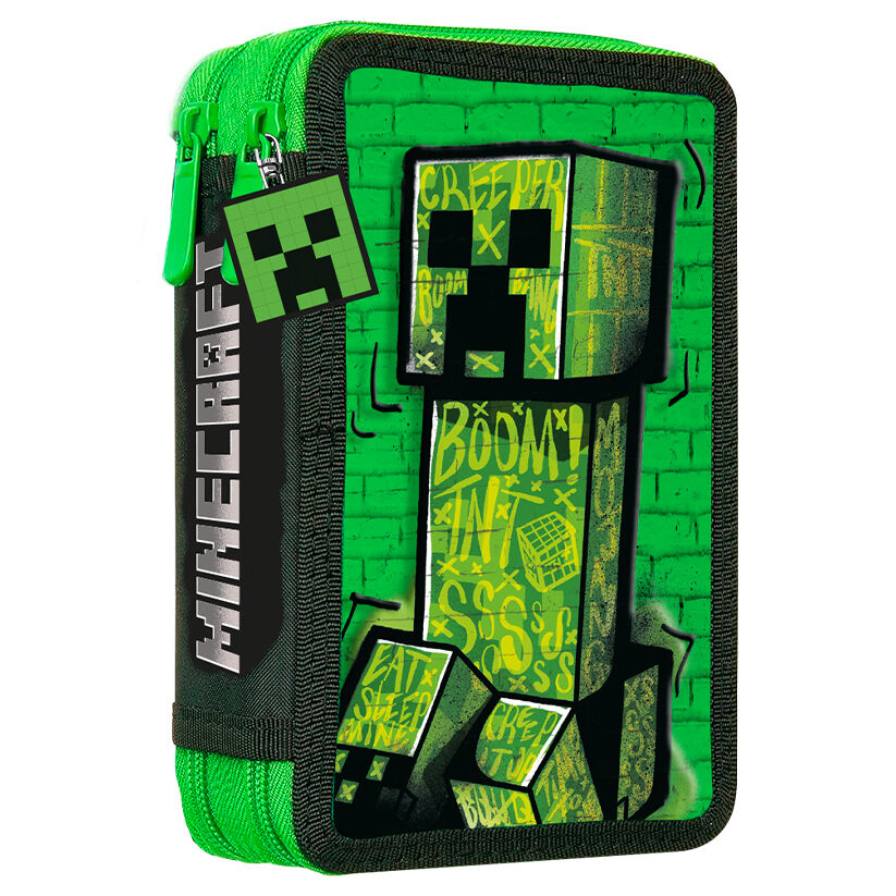 Plumier Minecraft doble Frikytopia