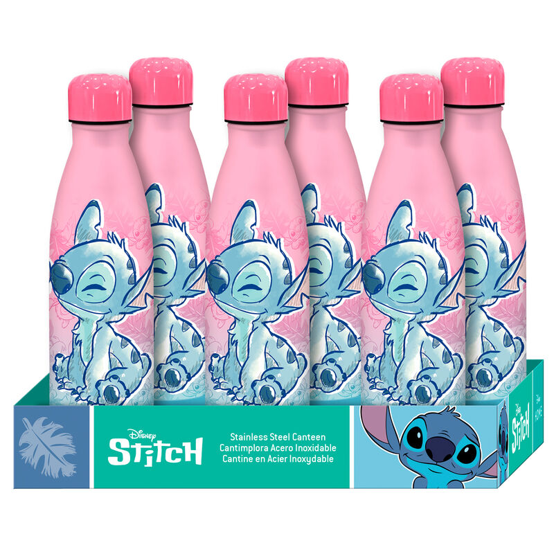 Botella Acero Inoxidable Stitch Disney 500ml