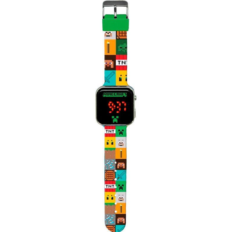 Reloj led Minecraft Frikytopia