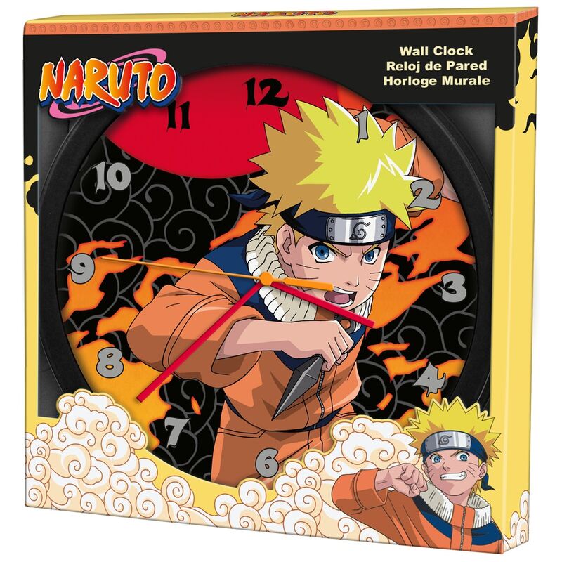 Reloj Pared Naruto Shippuden