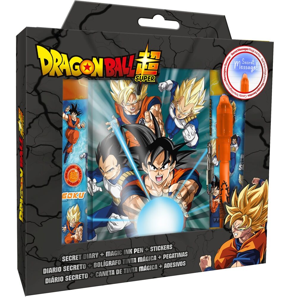 Diario y Bolígrafo Mágico Dragon Ball Super Frikytopia