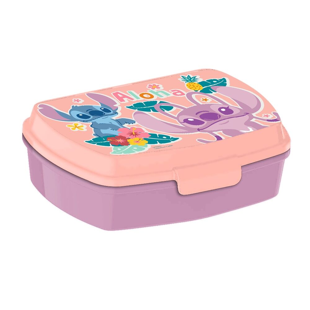 Cantimplora Aluminio + Sandwichera Stitch Disney 500ml