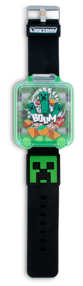 Reloj Digital Educativo con Juegos Minecraft