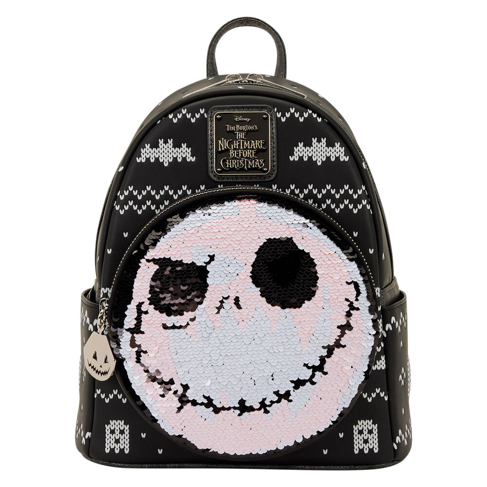 Mochila Jack Skellington Pesadilla Antes de Navidad Disney Loungefly Frikytopia