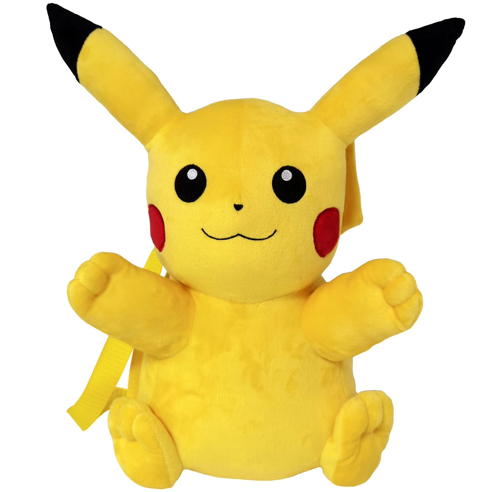 Mochila Peluche Pikachu Pokemon 36cm Frikytopia