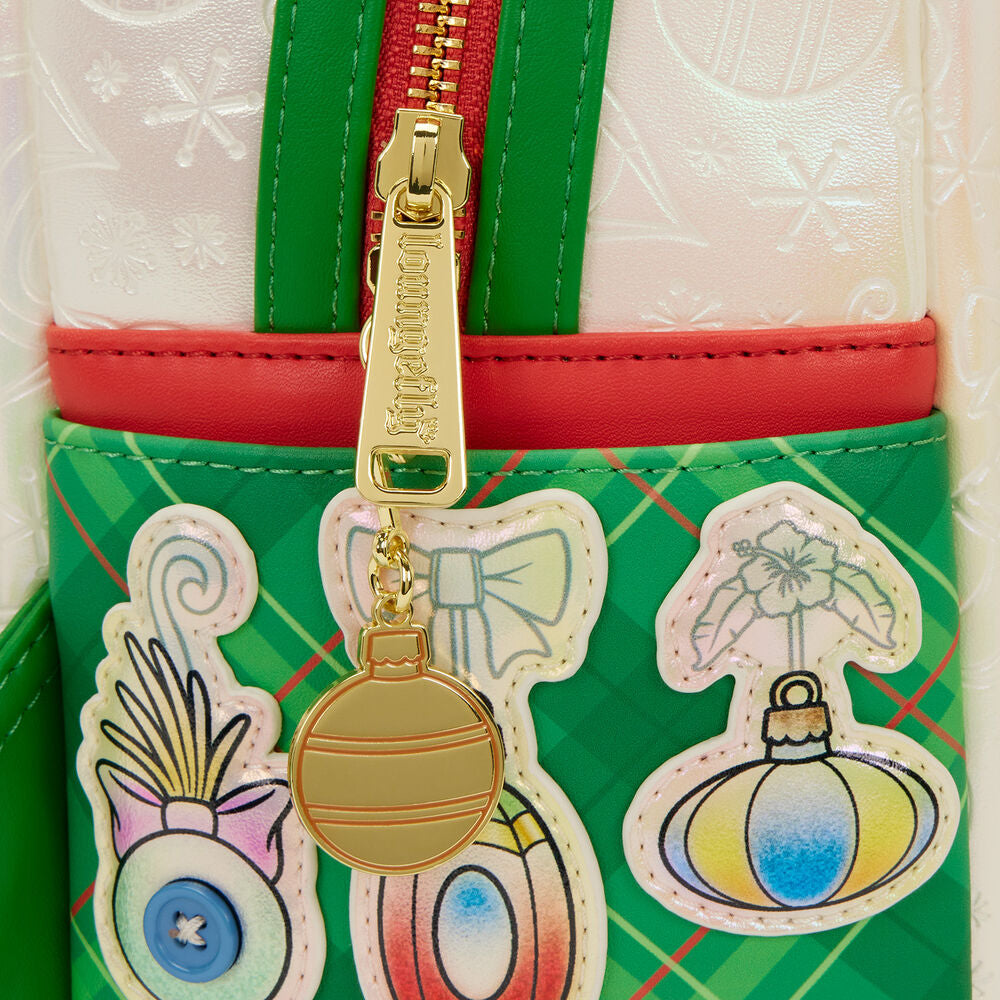 Mochila Holiday Stitch Disney Loungefly 26 cm