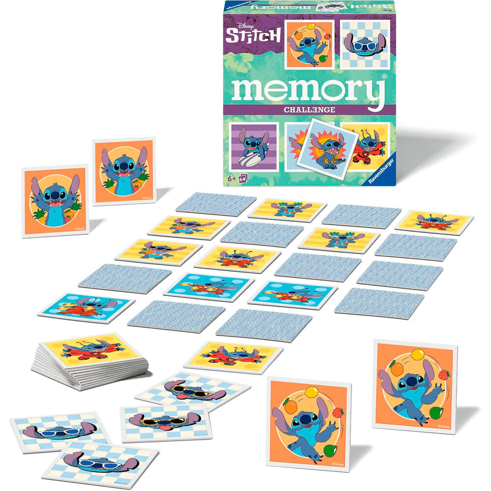 Juego Memory Stitch Disney Frikytopia