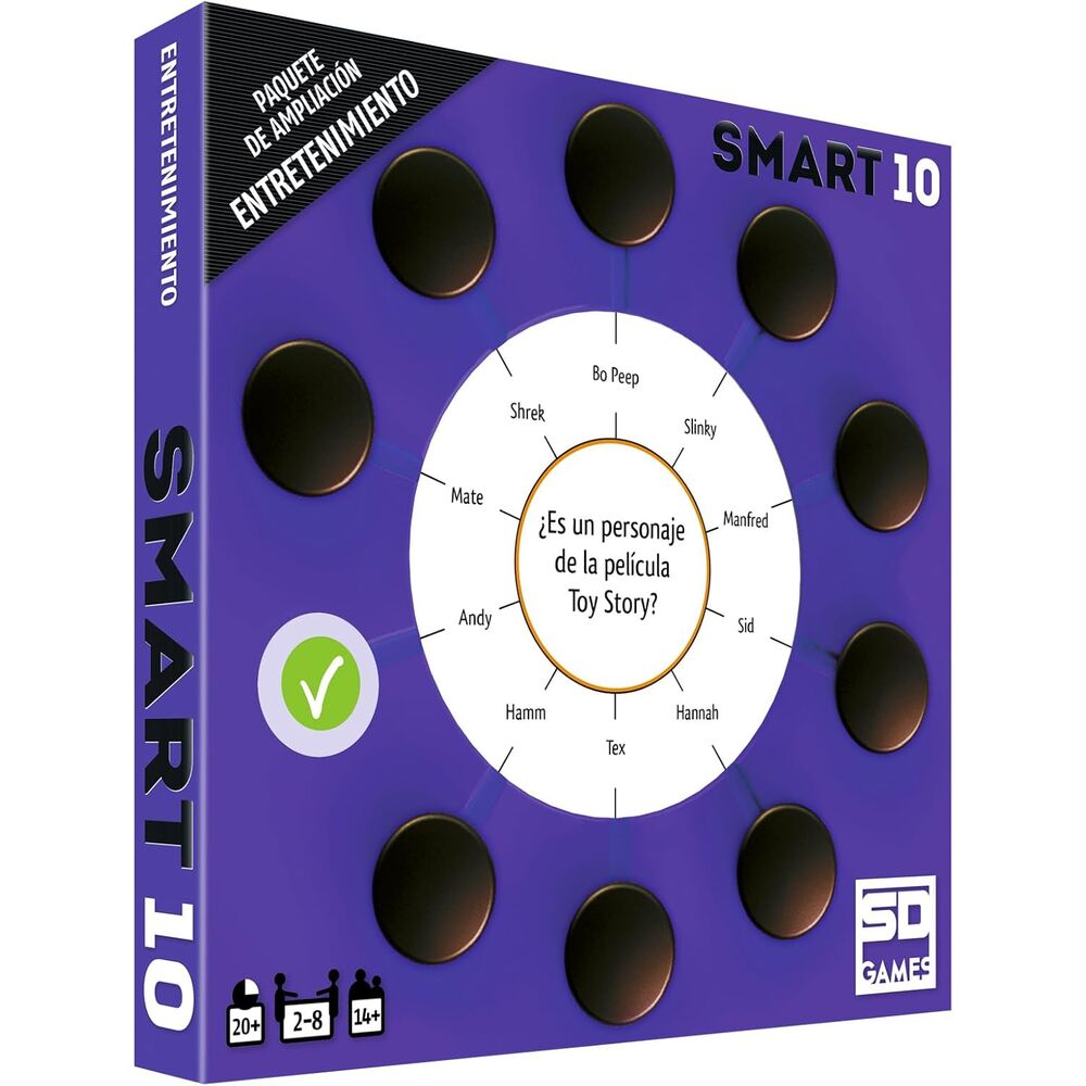 Expansion Entretenimiento Juego Smart 10 español Frikytopia