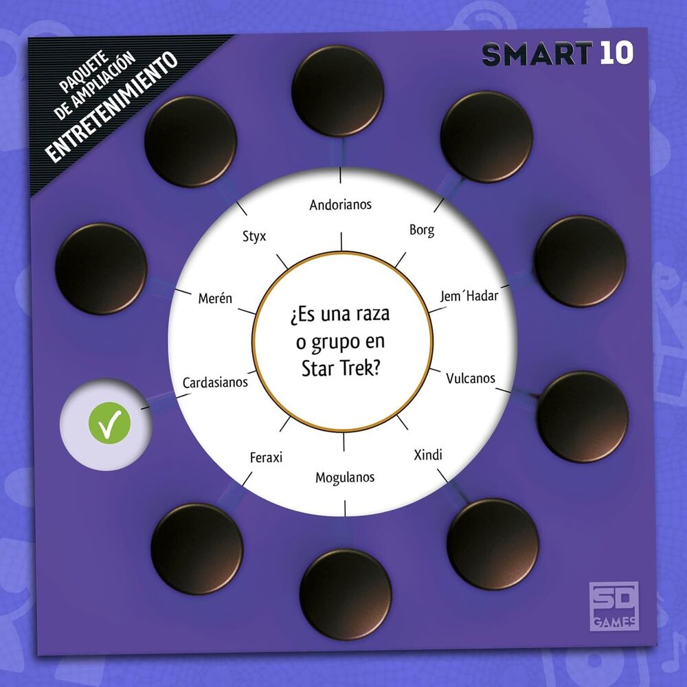 Expansion Entretenimiento Juego Smart 10 Español