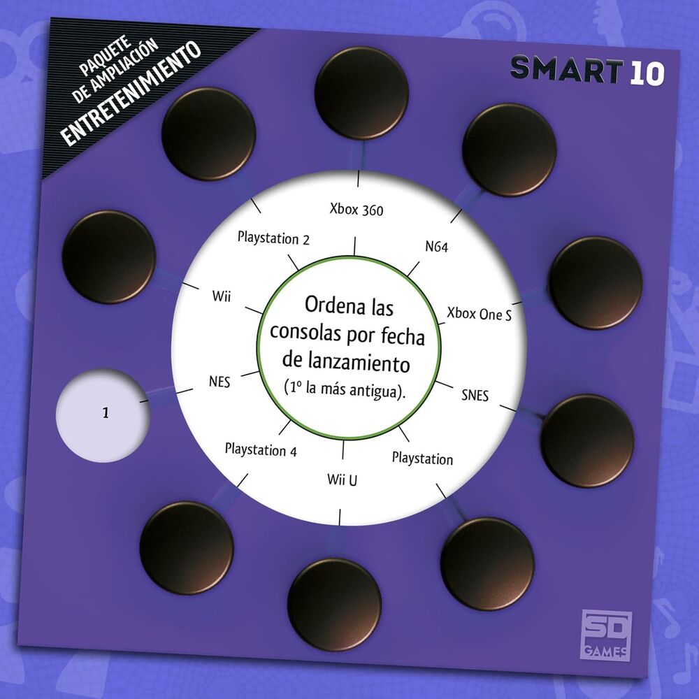 Expansion Entretenimiento Juego Smart 10 Español