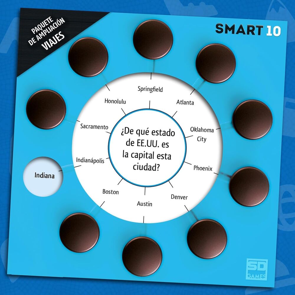 Expansion Viajes Juego Smart 10 Español