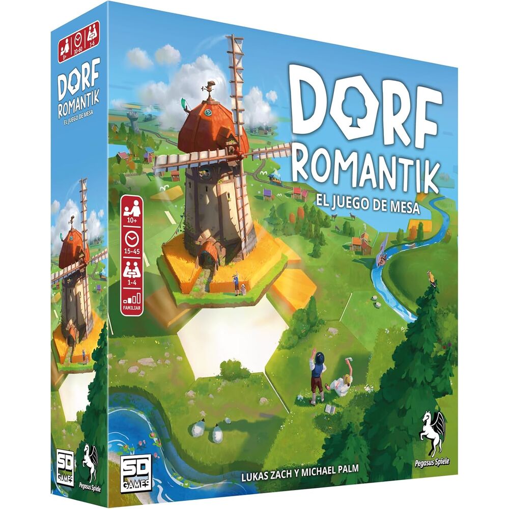 Juego mesa Dorfromantik español Frikytopia