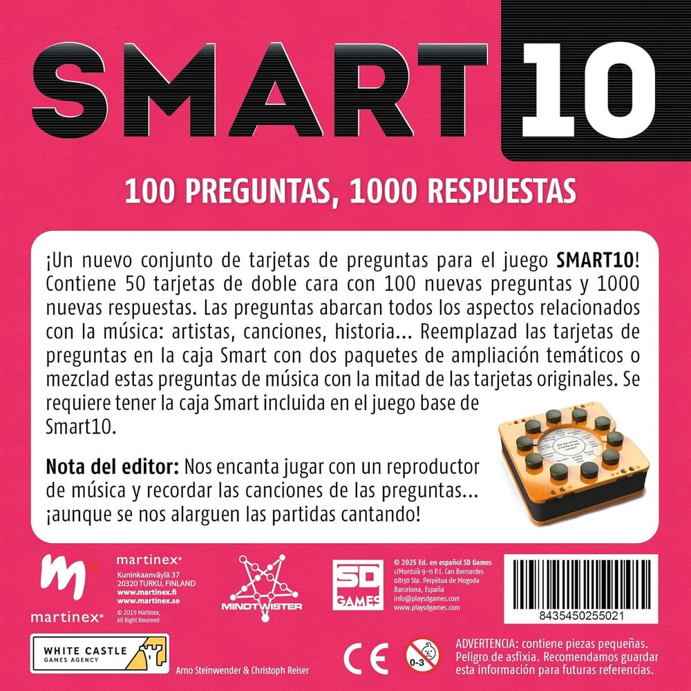 Expansion Smart 10 Musica Español