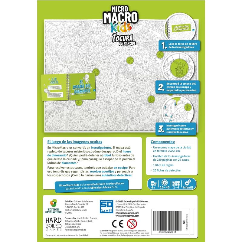 Juego de Mesa Que Locura de Parque Español