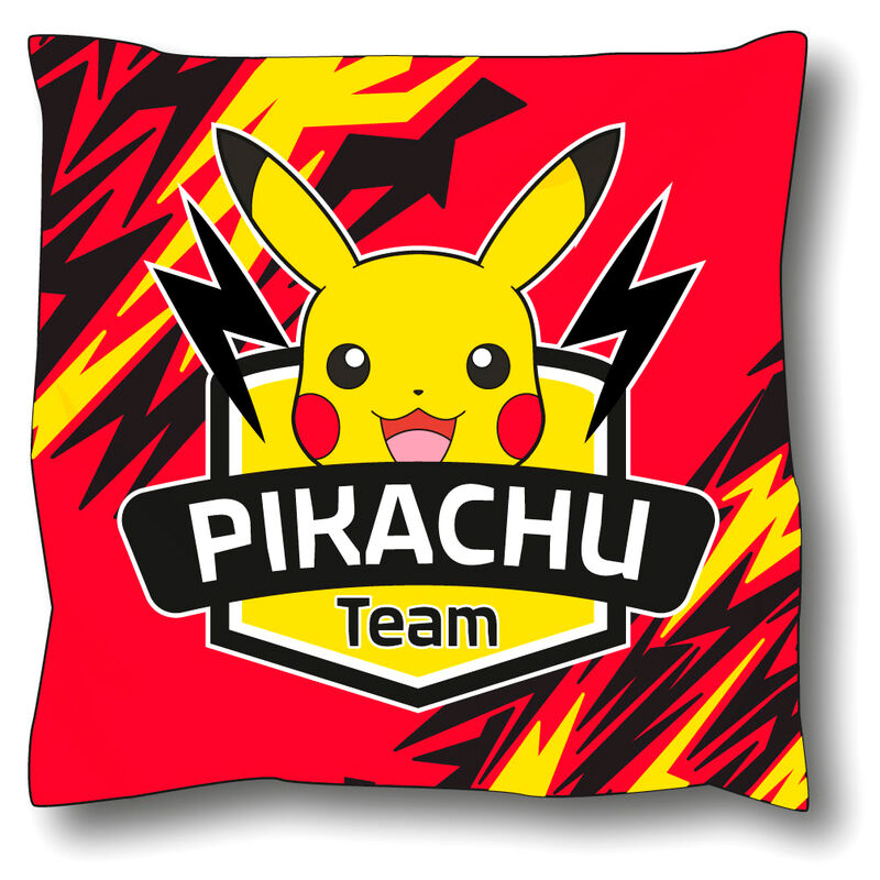 Cojin Team Pikachu Pokemon Frikytopia