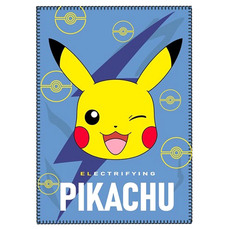 Manta polar Pikachu Pokemon Frikytopia