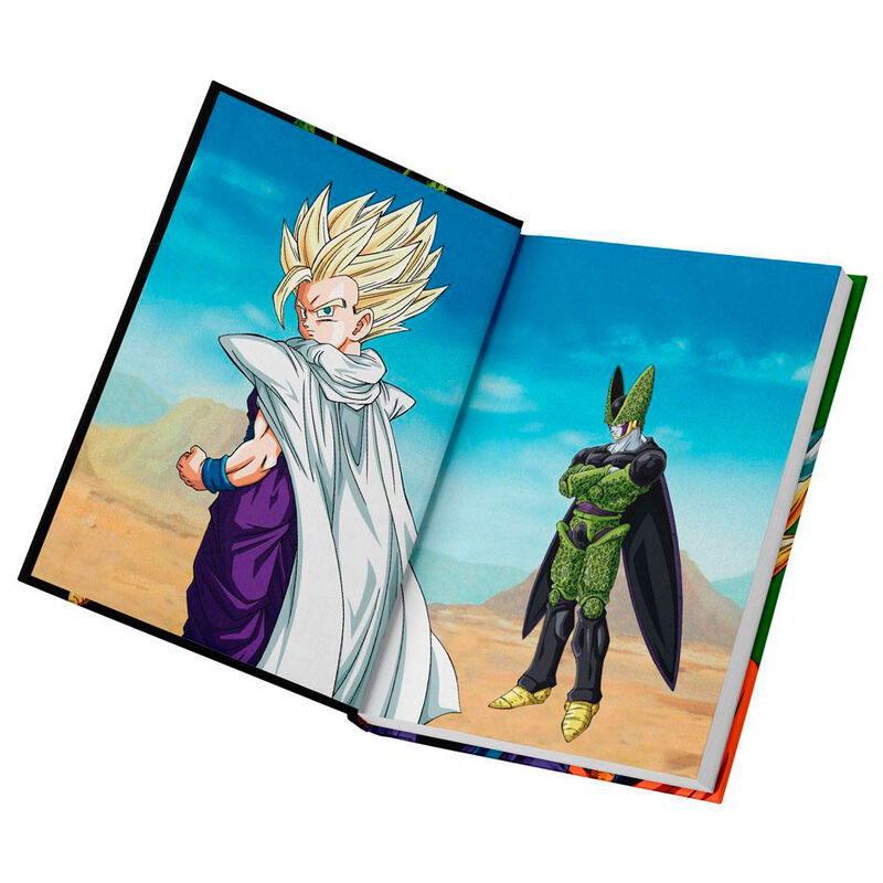 Cuaderno A5 Cell Final Battle Dragon Ball Z con Luz