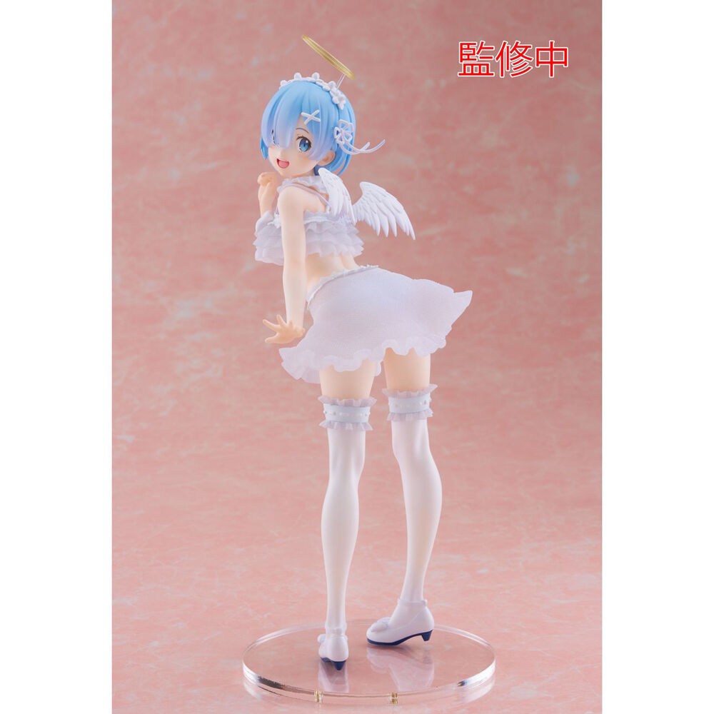 Figura Rem Pretty Angel Re:Zero Starting Life In Another World 15 cm Frikytopia