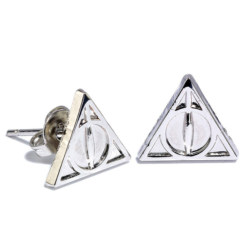 Set Pendientes Deathly Hallows Golden Snitch Platform Harry Potter