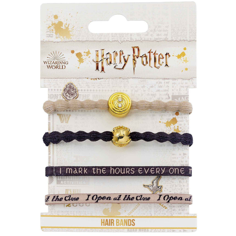 Blister 4 Cintas Pelo Tornero del Tiempo Harry Potter
